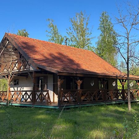 Jagodowy Zakatek, Caloroczny Dom Na Wylacznosc W Lesie, Balia, Cisza, Kominek, Weranda, Stawy Tuczna 외부 사진