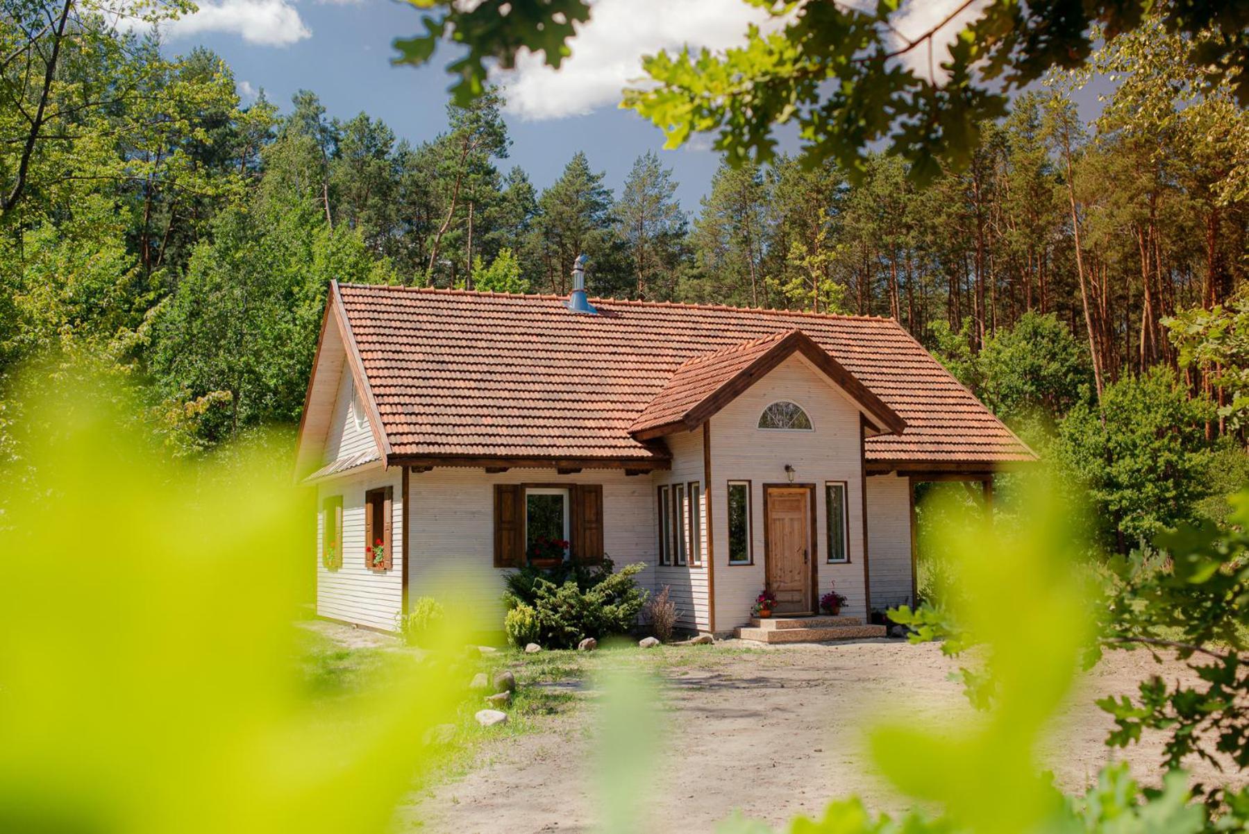 Jagodowy Zakatek, Caloroczny Dom Na Wylacznosc W Lesie, Balia, Cisza, Kominek, Weranda, Stawy Tuczna 외부 사진